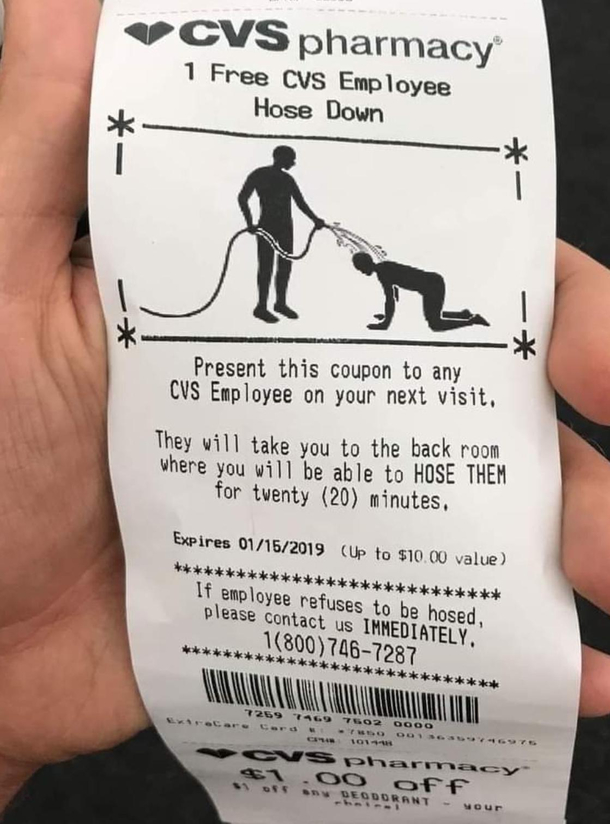 Employee Hose Down coupon