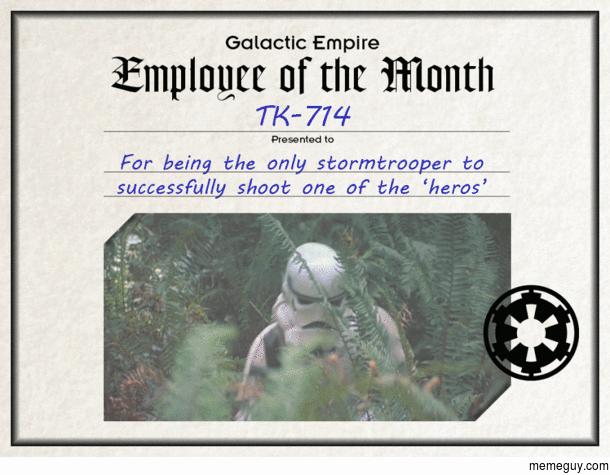 Employee of the month