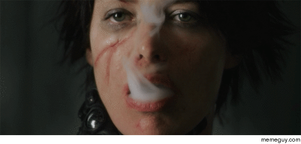 Endless smoke from the movie Dredd 