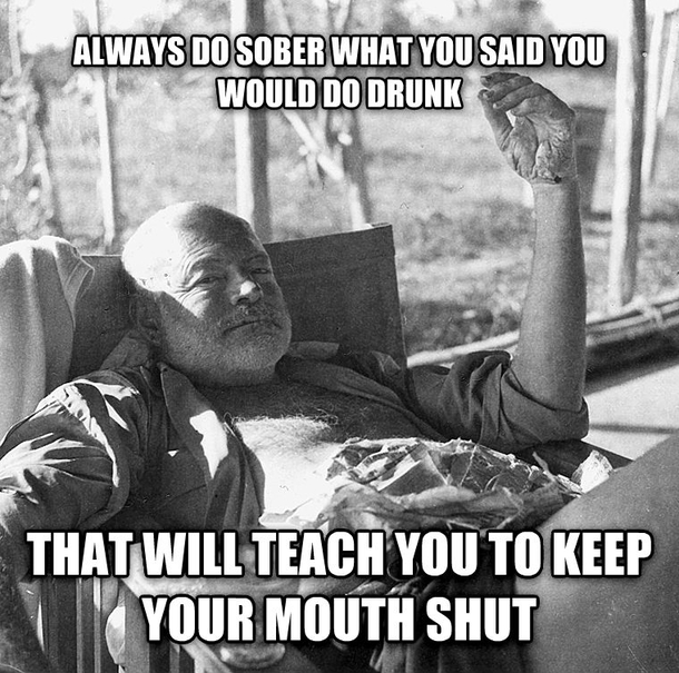 ERNEST ADVICE