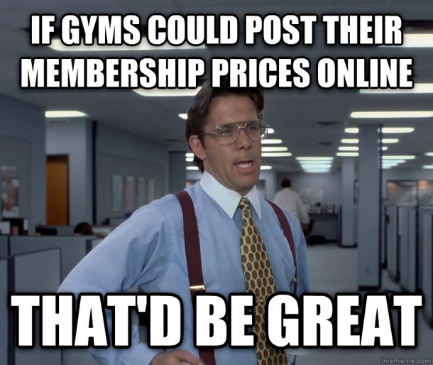Especially the specialized fighting gyms