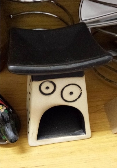 Essential oil burner has seen some shit