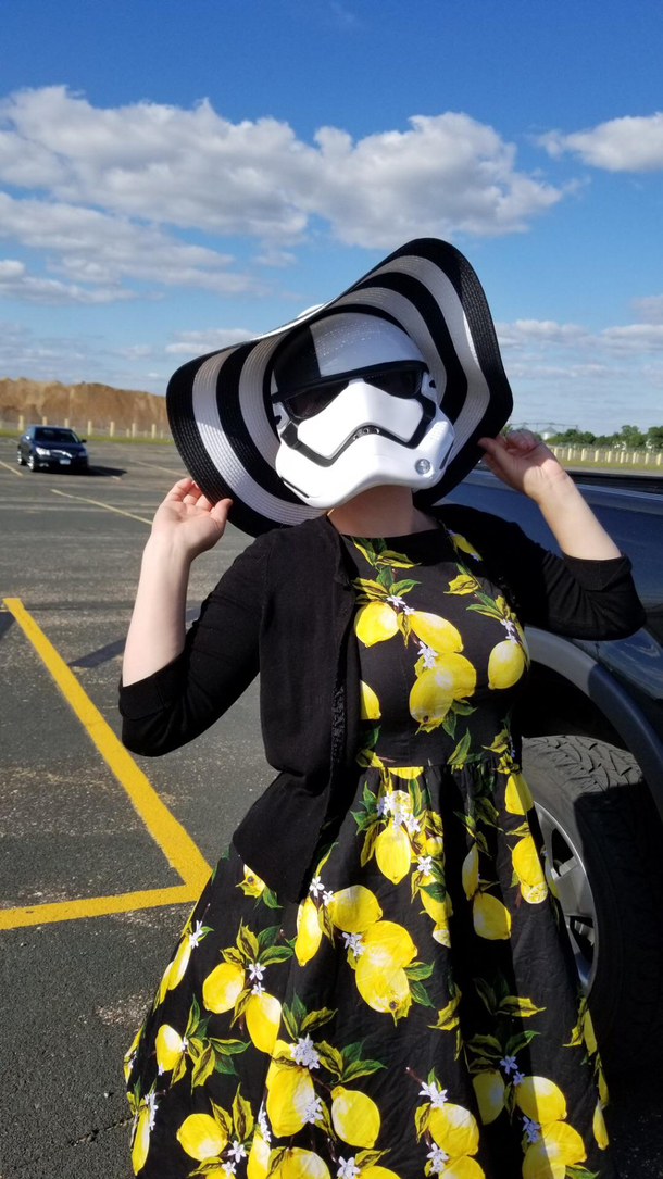 Even a Stormtrooper likes to feel pretty