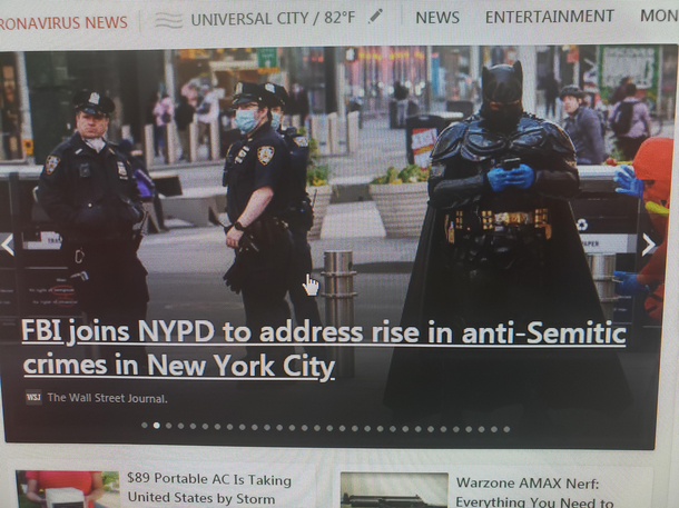 Even Batman hates racism