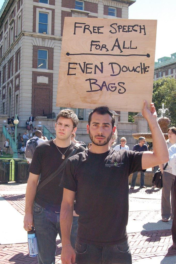 Even douche bags