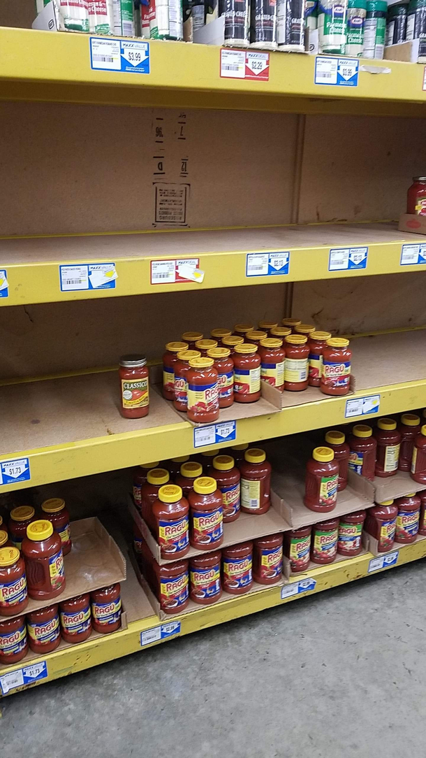 Even during a pandemic people hate Ragu