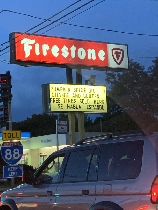 Even Firestone has gone basic