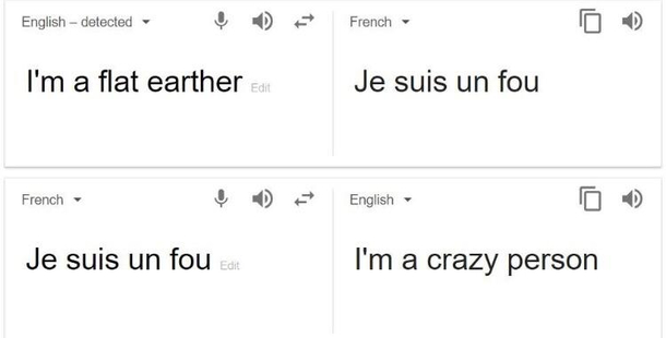 Even google translate has realized
