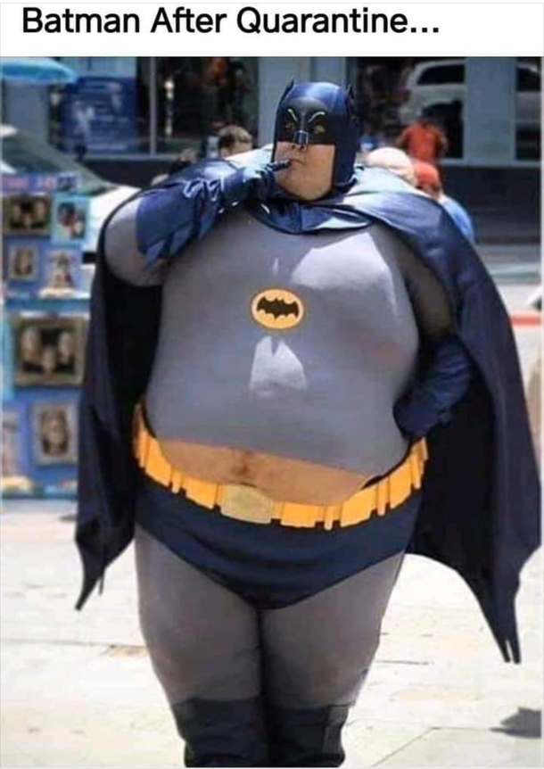 Even superheroes are affected by COVID-
