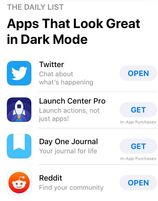 Even the App Store agrees