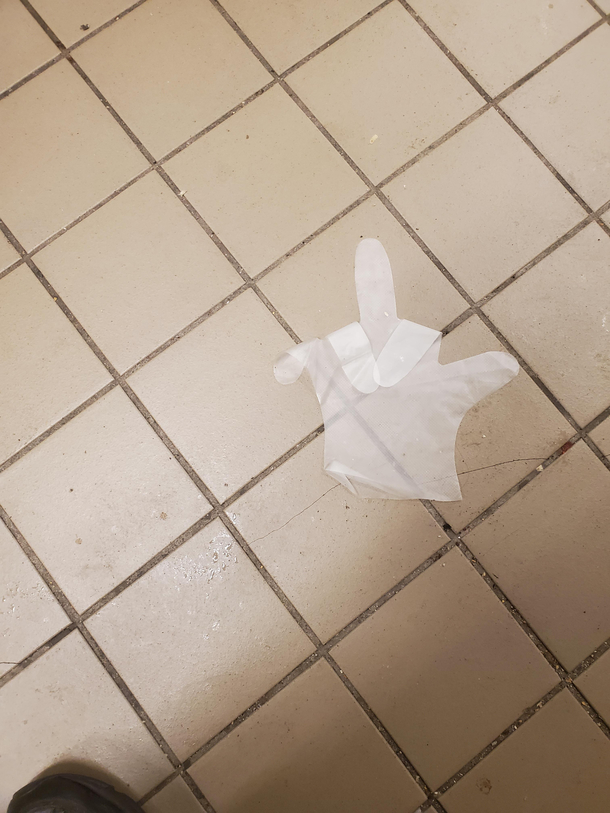 Even the gloves are done with tonight