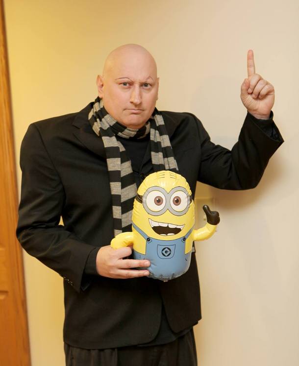 Even with cancer one can pull off a great costume