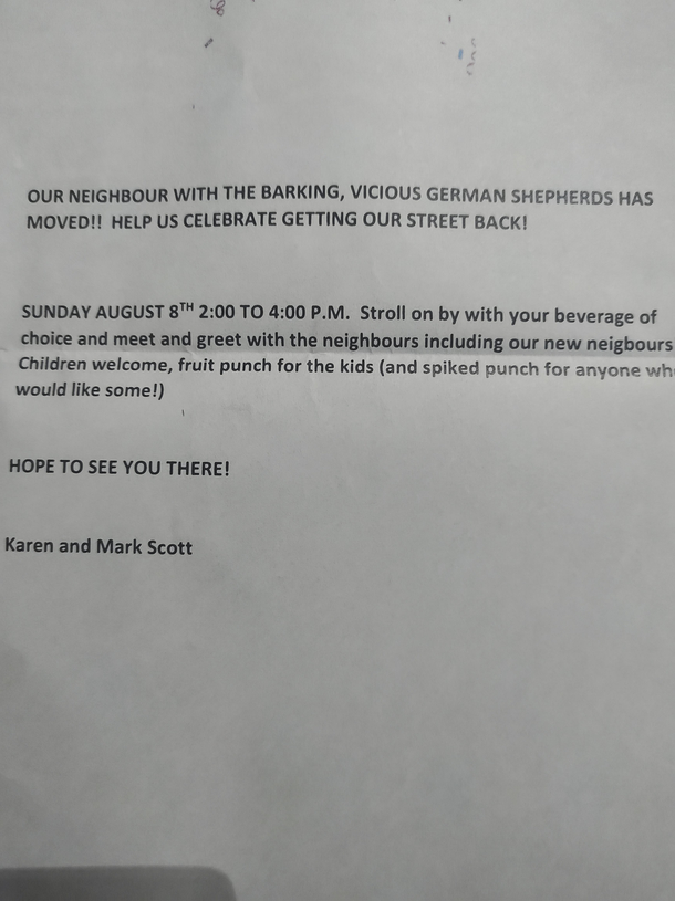 Ever wonder how your neighbors feel about you