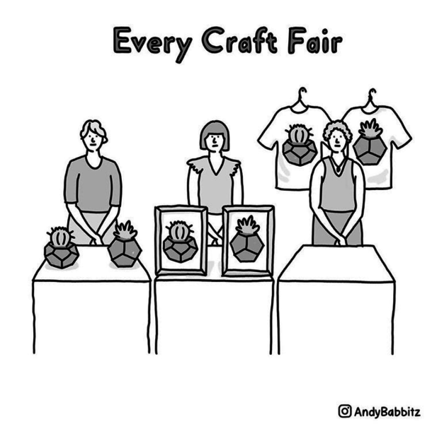 Every craft fair oc