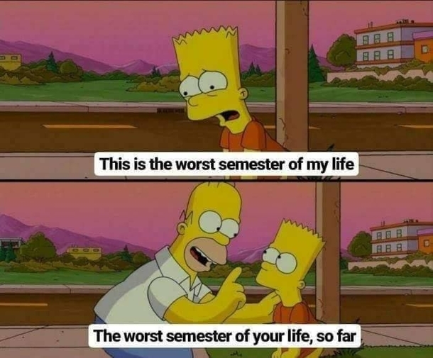 Every damn semester