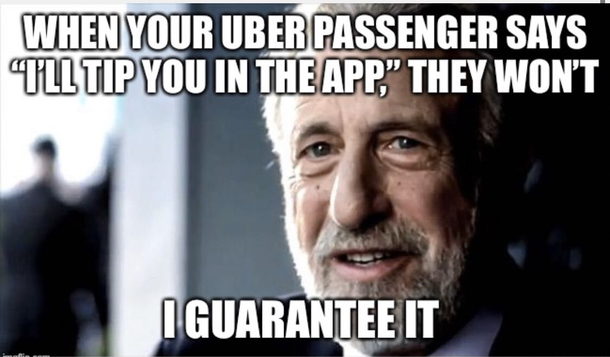 Every rideshare driver has experienced this