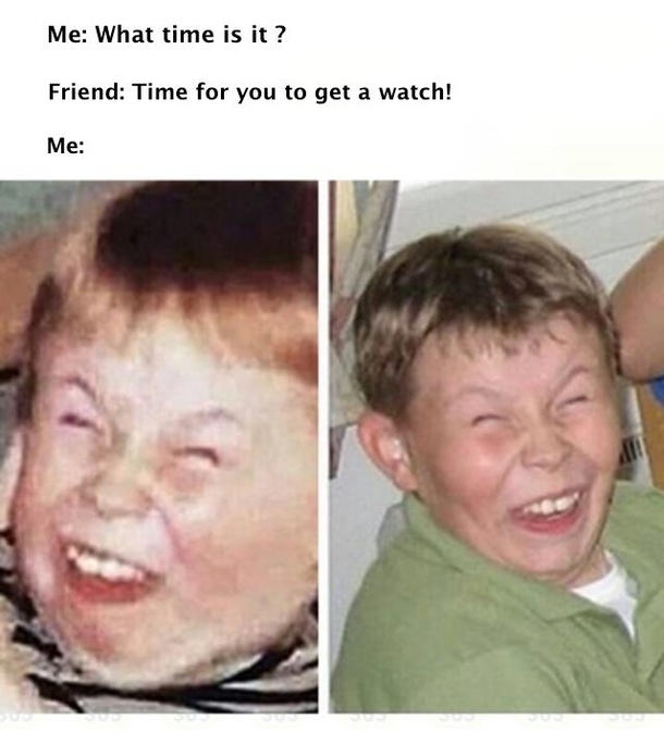 Every single time I just want to know what the time is