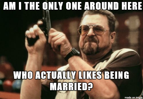 Every thread on marriage seems to be filled with very negative comments
