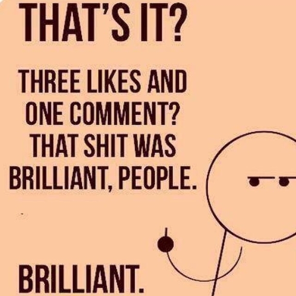 Every time I check on something I posted