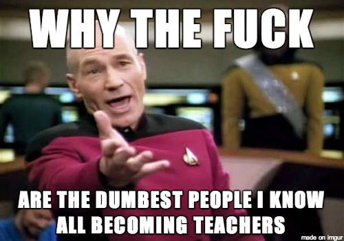 Every time I run into someone from high school