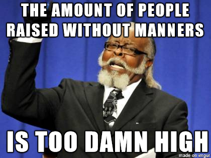 Every time I set foot in a store I am instantly reminded that