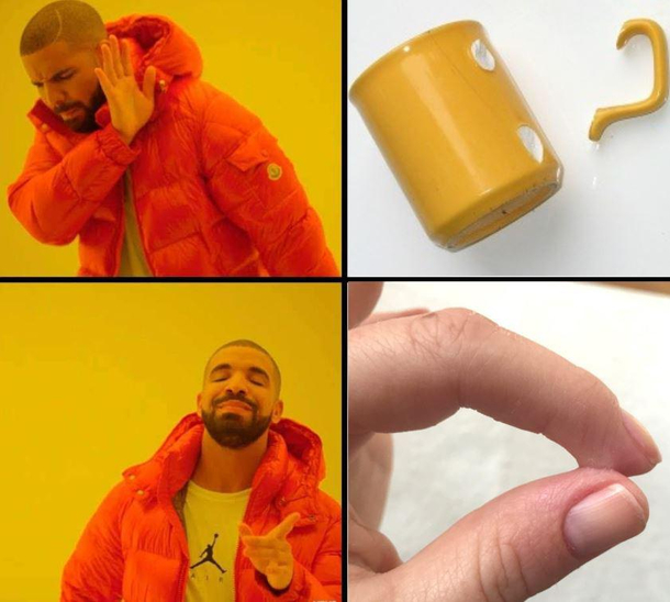 Every time I use super glue