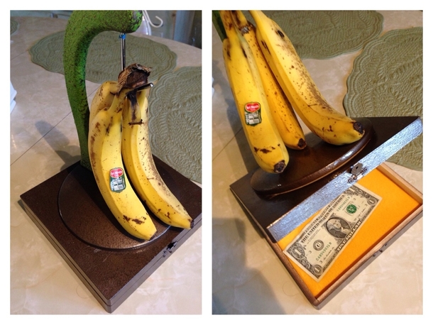 Everybody knows you gotta hide your money in the banana stand