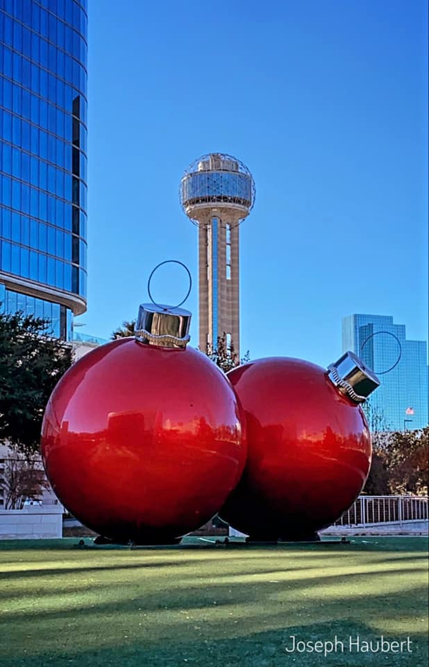 Everything is bigger in Texas yall Happy Holidays from Big D Dallas