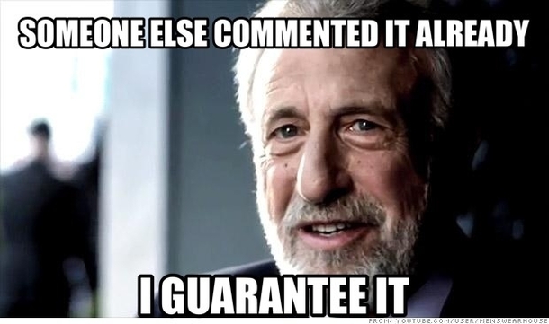 Everytime I think of a clever comment