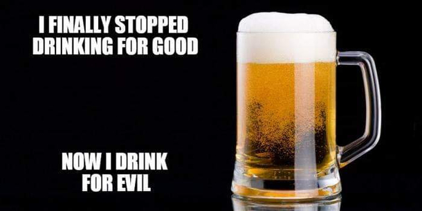 Evil will be pleased