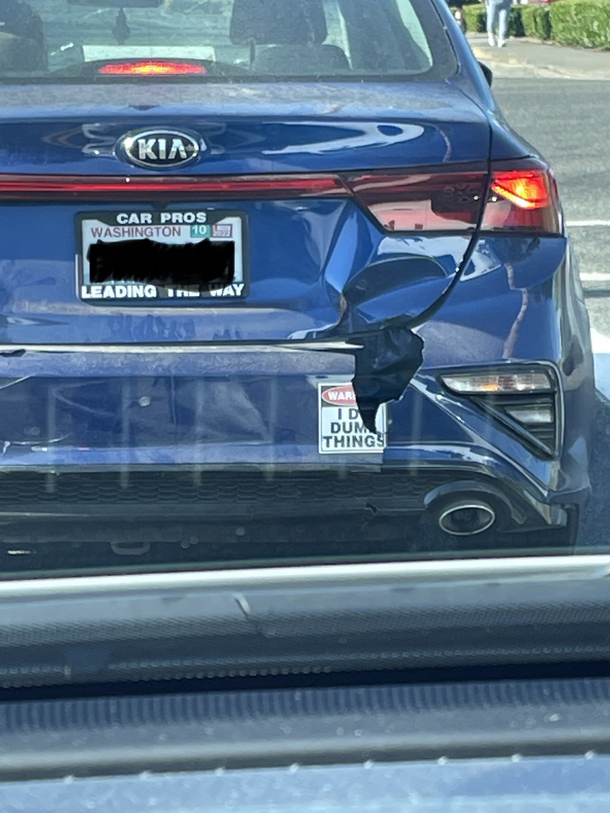 Excellent self-awareness