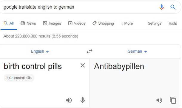 Excellent translation Google