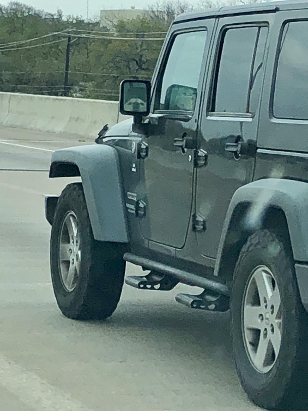 Excuse me sir youre in my blind spot