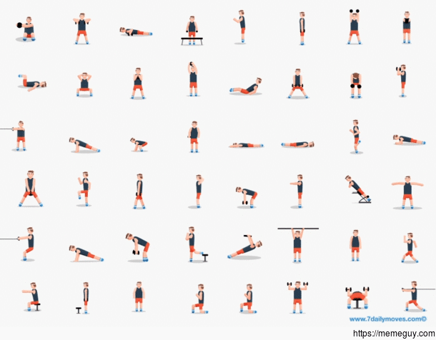 Exercising at home