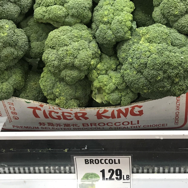 Exotic broccoli