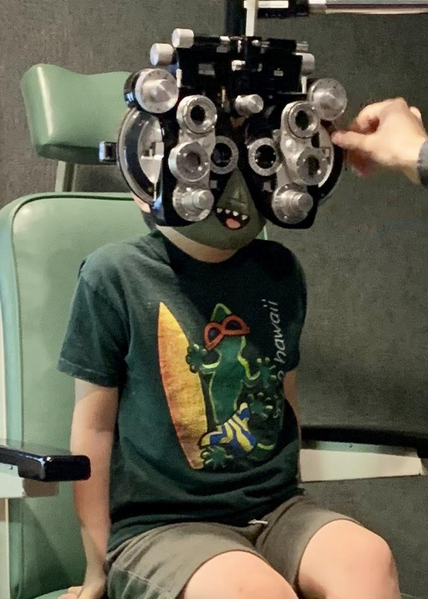 Eye exam during a pandemic