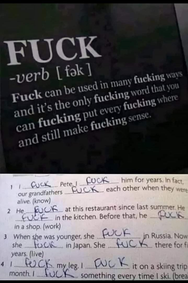 F bomb