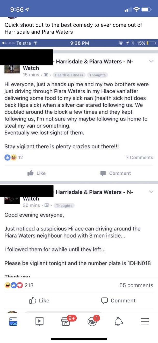 Facebook Community Watch Group