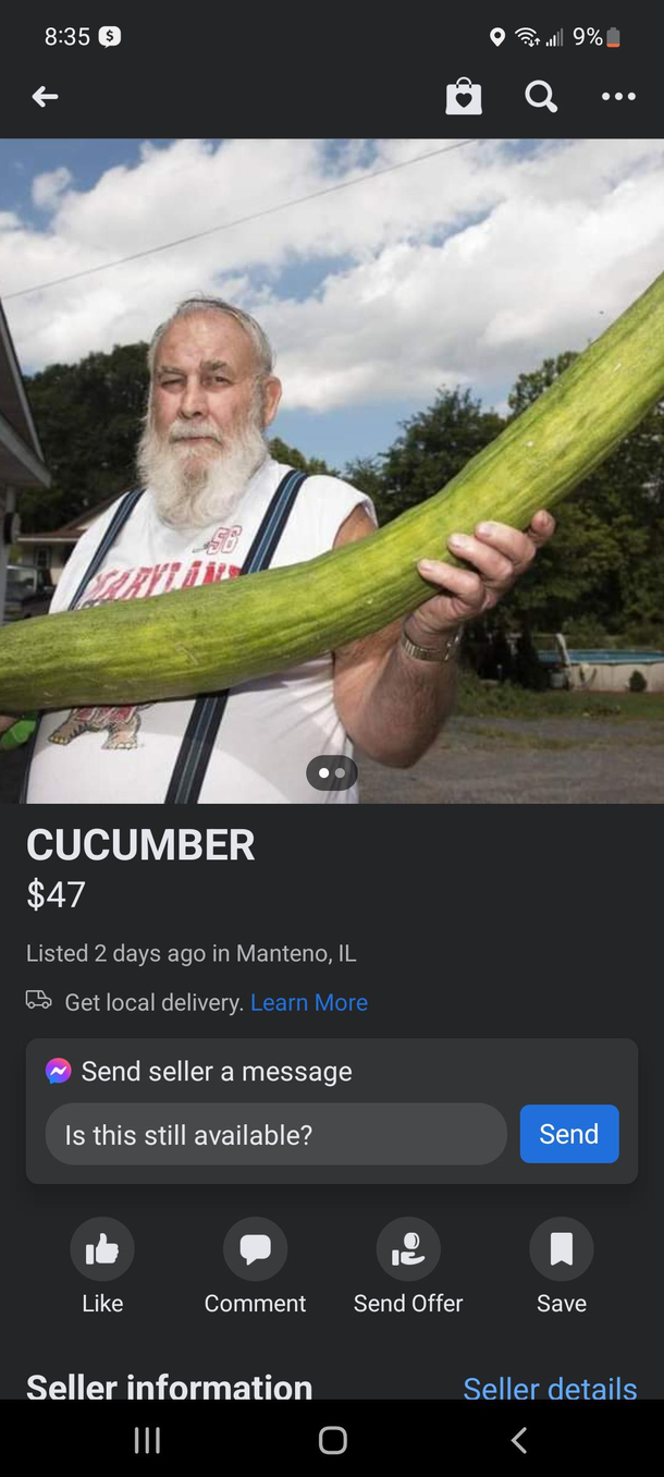 Facebook market place