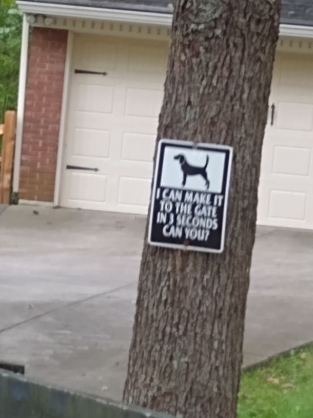 Fair warning