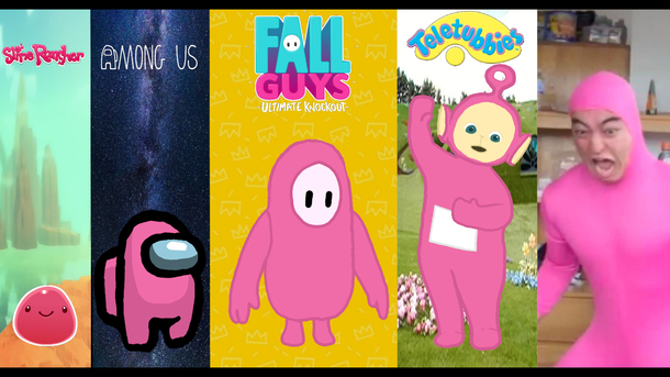 Fall guy evolution line
