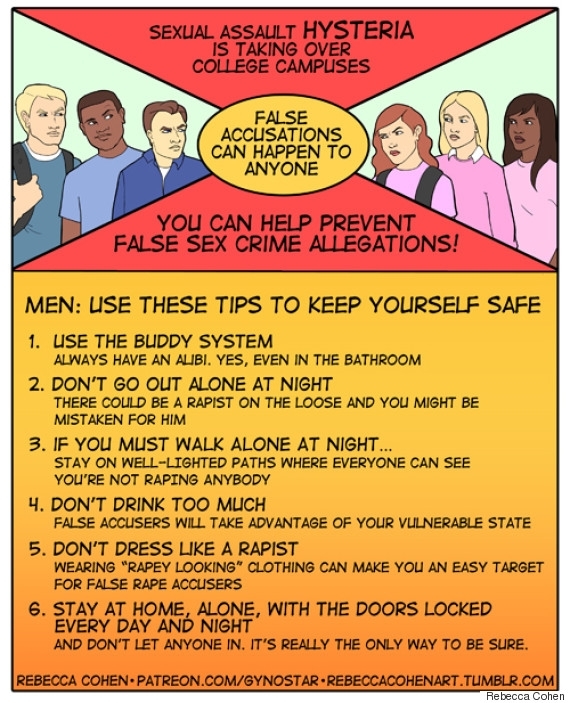 False Rape Accusation Prevention tips
