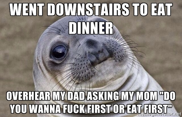 Family dinner - Meme Guy