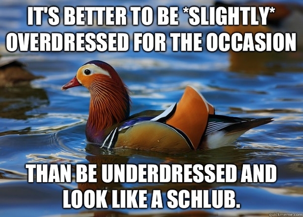 Fashion advice Mallard