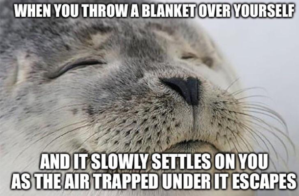 Feels good man