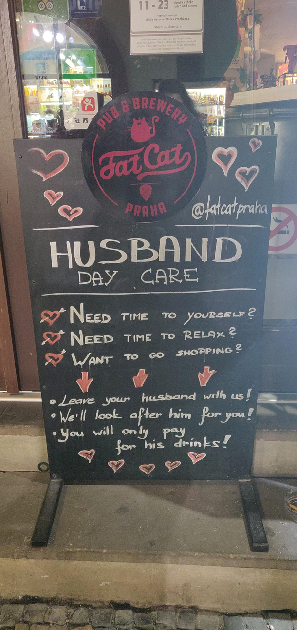 Fell in love with this board outside a restaurant