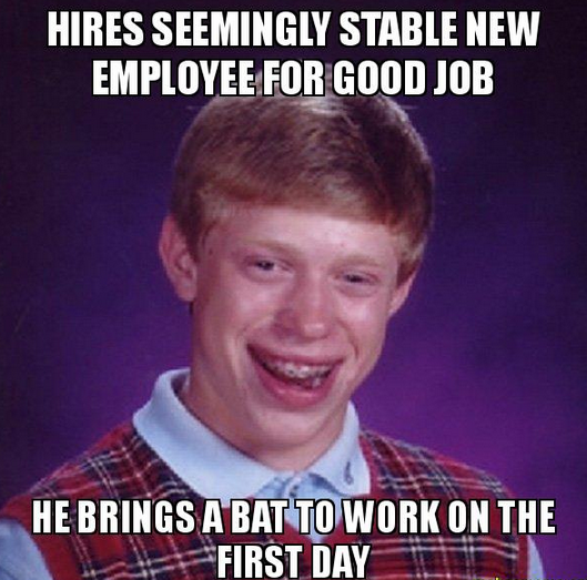 Felt for the boss immediately