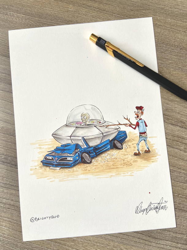 Fifth Kind - Ink Drawing