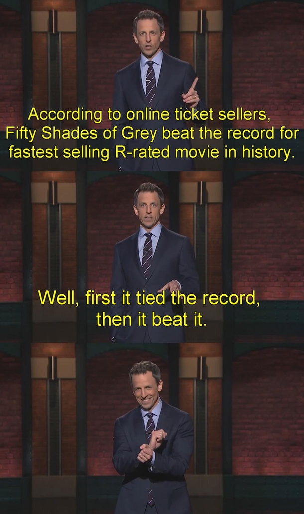 Fifty Shades of Grey is literally beating records