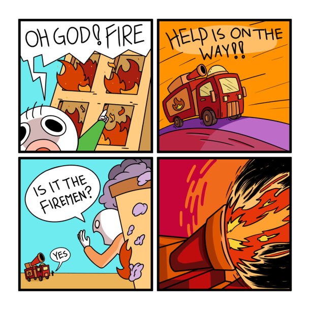 Fight fire with